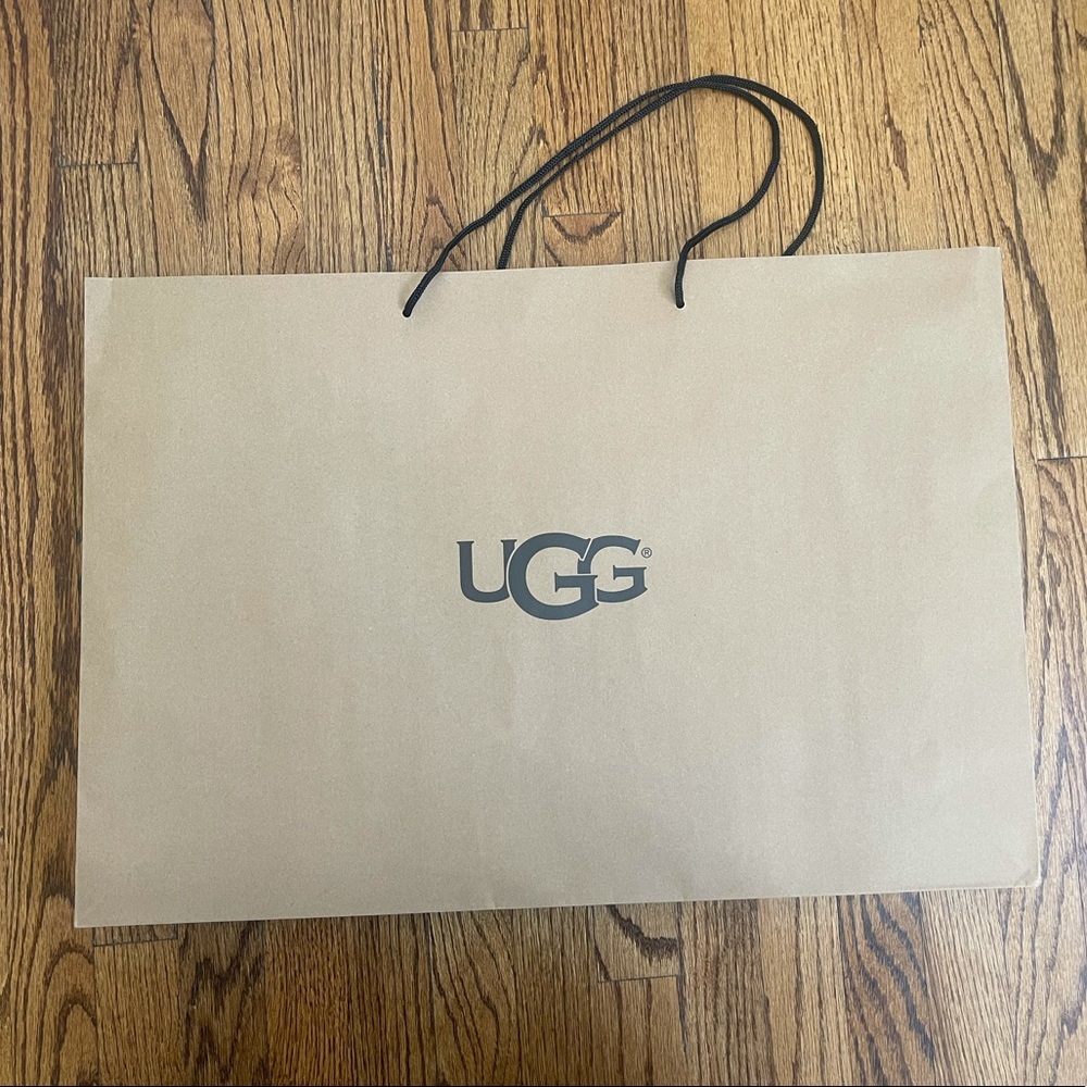 UGG Tan Shopping Bag